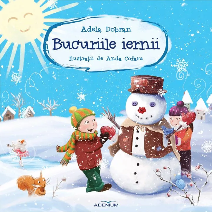 Coperta cărții Bucuriile iernii
