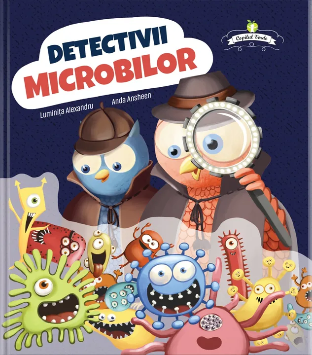 Coperta cărții Detectivii microbilor