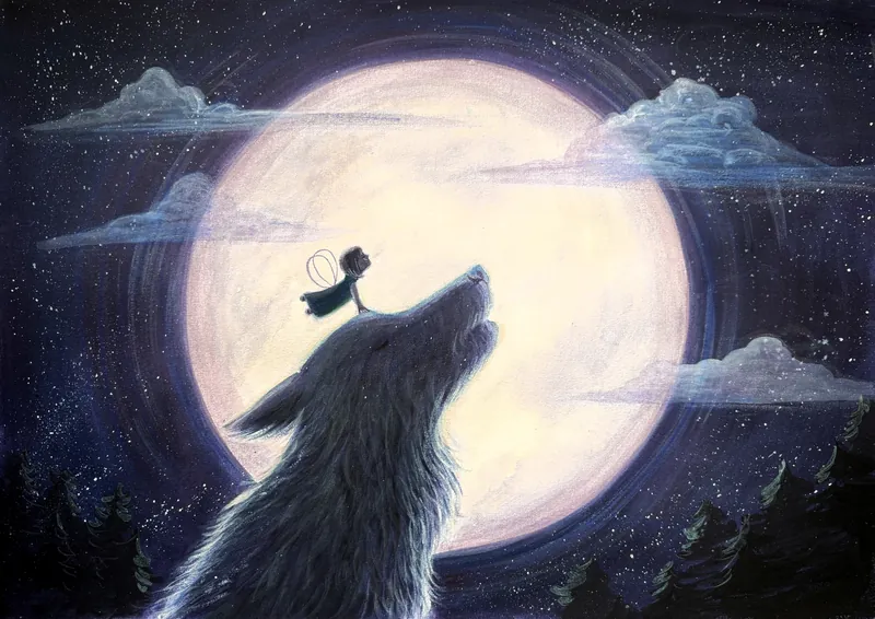 Little Fairy Lia – ilustrație