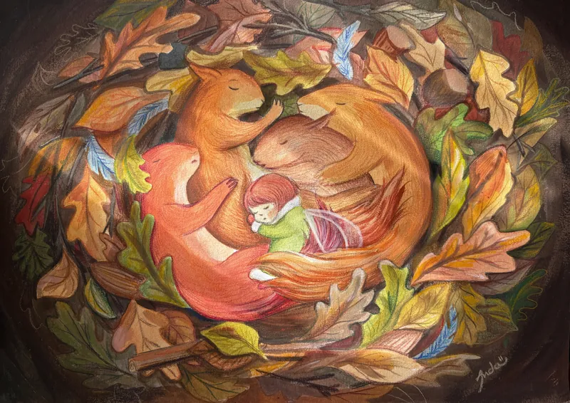 Little Fairy Lia – ilustrație
