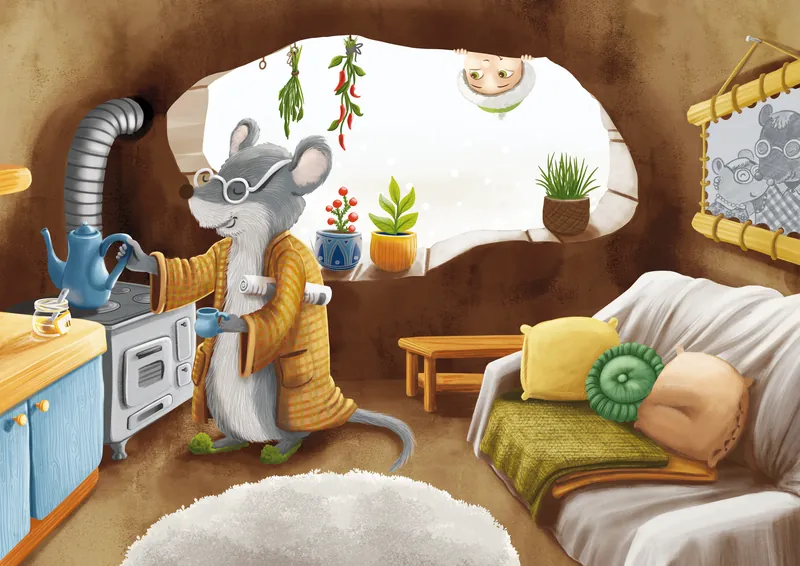 Little Fairy Lia – ilustrație