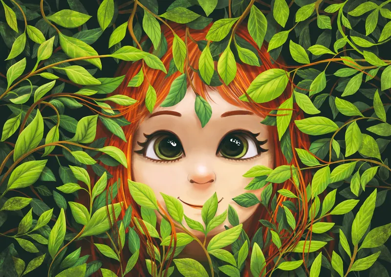 Little Fairy Lia – ilustrație
